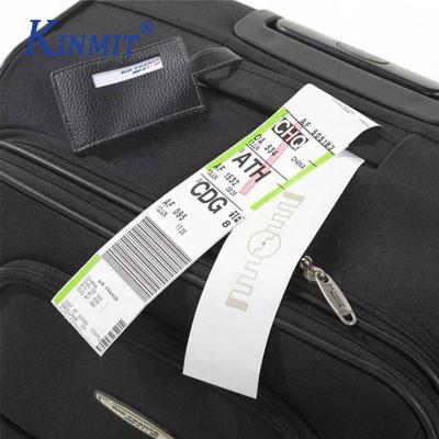 China Eco-Friendly Wholesales Printed Good Quality Heat Sensitive Paper Custom Durable Private Luggage Tags Glossy Luggage Tags Fasion Fast Delivery for sale