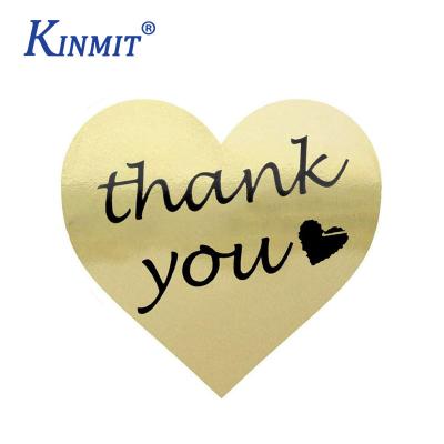 China Printable thank you stickers sealing handmade labes with love handmade stationery packaging sticker for sale