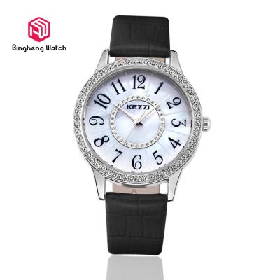 China Leather Strap Teenage Designer Watches Shock Resistant Fashion Style for sale