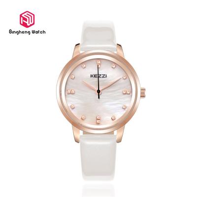 China Estilo sport resistente clásico del lujo del reloj de agua de la correa de cuero en venta