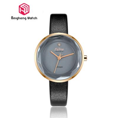 China Riem van het het Horloge de Echte Leer van zwarte 32mm Vrouwen 3 Bestand Barwater Te koop