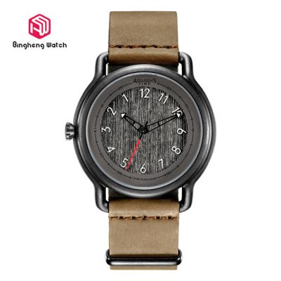 China Big Dial Mens Stainless Steel Watches Creative Business Waterproof  Dsign for sale