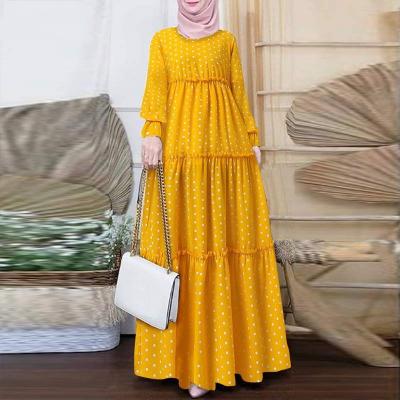 China Polyester Wholesale Abaya Women's Fashion Dresses Suitable For Islamic Clothing, High Quality Muslim Traditional Dresses for sale