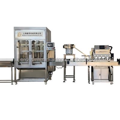 China Professional Food Honey Capping And Filling Labeling Machine With CE GMP ISO Certificate for sale