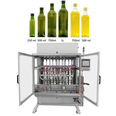 China Beverage Brightwin Olive Oil Palm Oil Salad Oil Bottle Filler Filling Machine Capping Labeling Machine with Visual 100ml to 5L for sale