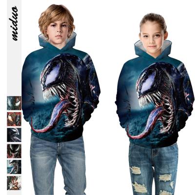 China Breathable Venom 3d Digital Printing Women's Long Sleeve Clothespuloveres Sweatershirt Hoodies for sale