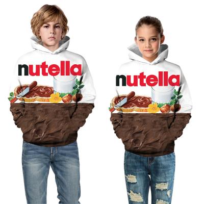 China 3d Pattern Breathable Digital Printing Children's Clothing Spring And Autumn Hooded Sweater Loose Pullover Hoodie for sale