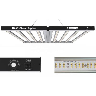 China 1000W Foldable And Dimmable Fluence Spydr Samsung 2835 SMD+660nm Far Red Diodes Led To Grow Light for sale