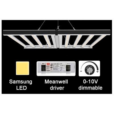 China Hot Sale Foldable And Dimmable Factory Price 301b 301h Foldable Grow Lights 1000W Dimmable LED Grow Light ETL Listed for sale