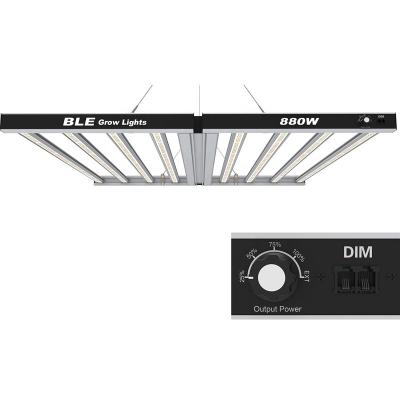 China BLE Foldable and Dimmable High ppfd Grow Lights LED Manufacturer Greenhouse Grow Light for sale