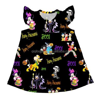 China Hot Sale Christmas Baby Dress Fashion Kids Summer Apparels Breathable Print Girls Birthday Dress Dresses for sale