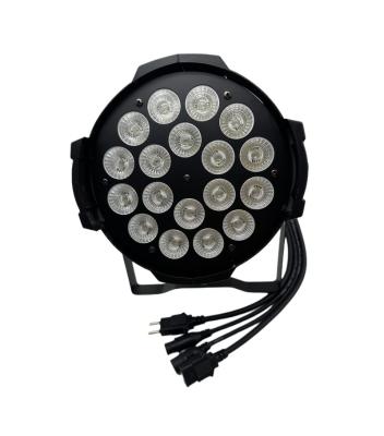 China ymf-B0062 High Quality 10w Stage RGBW Full Color 4 in 1 Professional Waterproof Aluminum Par Colorful Stage Light New DMX LED 18pcs for sale