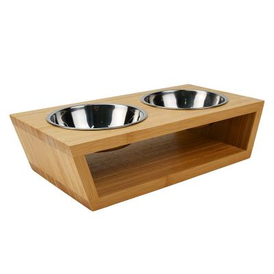 China Tongyi Surefeed Sustainable Chip Dogness Pet Feeder Smart Bamboo Automatic Dog And Cat Bowl for sale