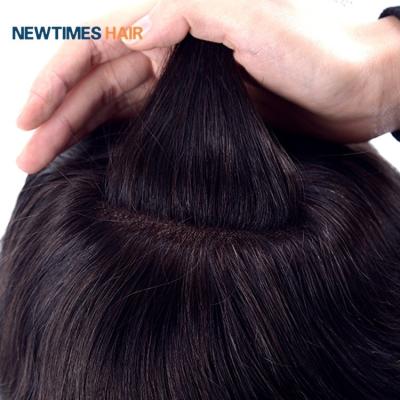 China Super Thin Hair 0.1mm Skin v Looped Hair System Wigs For Men Toupee Hair Prosthesis for sale