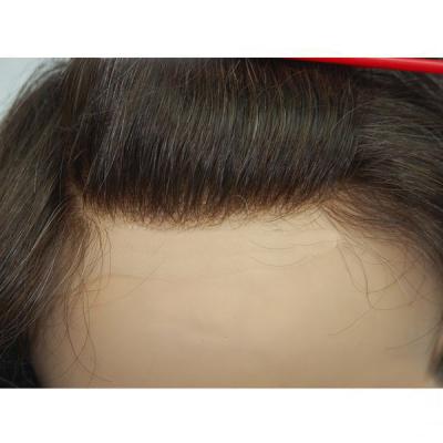 China Swiss Hairpiece Men's Natural Hairline Lace Hairpiece Replacement System for sale