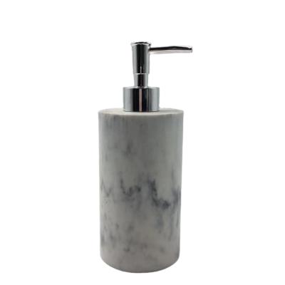 China Foam Soap Dispenser Bathroom Fixture Bathroom Sets Accessories Marble Effect Hand Lotion Pump Dispenser for sale