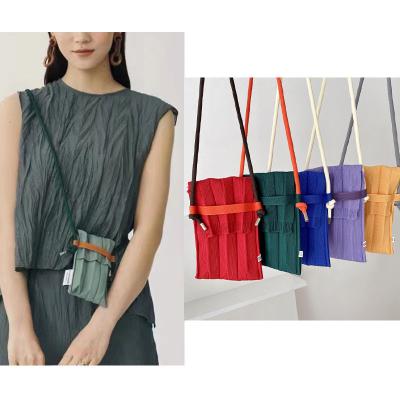 China Trend Simplicity South Korea Dongdaemun Niche Design Single Shoulder Cross - Mini Body Bag Mobile Phone Bag for sale