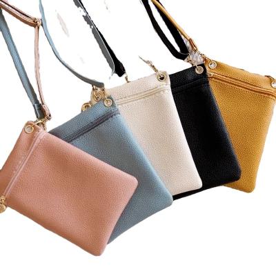 China 2023ladies trend simplicity handbag phone bag fashion soft shoulder bag daily all cross - body bag for sale