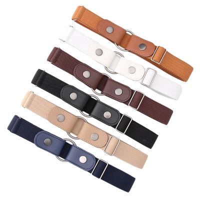 China 2022 Hot Sale Casual Buckle Free Elastic Belt Without Buckle Invisible Belt for sale