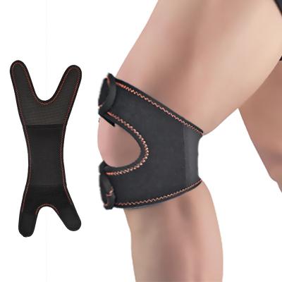 China Adjustable Elasticity Breathable Neoprene Knee Pad Sports Knee Support Brace For Men And Women for sale