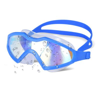 China Fashionable UV Protection Silicone Sports Eyewear Kids Waterproof Fogproof Children Swimming Goggles for sale