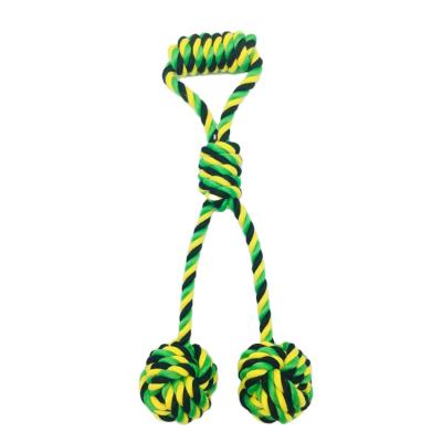 China Viable Manufacturer Distributor Wholesale Pet Rope Toys Cotton Hemp Rope Ball Pet Toy for sale