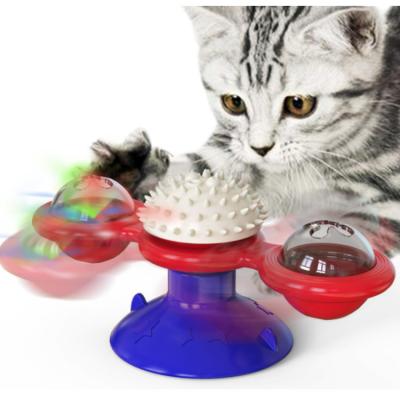 China Viable Cat Toys Pet Shanghai Maker Suction Cup Glowing Mint Lick Mint Toys Funny Cat Games Pet for sale