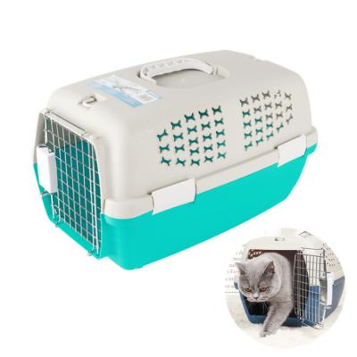 China Wholesale Breathable Pet Cat Cage Carriers Wire Stainless Steel Manufacture Outdoor Metal Pet Cages for sale