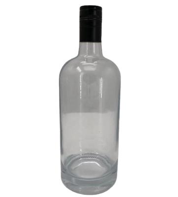 China High Quality Beverage 750ml Whiskey Glass Bottle Vodka Bottle for sale