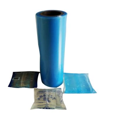 China Moisture Proof Biodegradable /Plastic Clear Film Sachet Blue Water Roll Film for sale