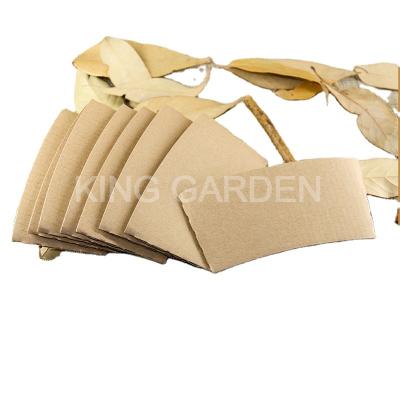 China disposable cutomer kraft paper cup sleeves cutomer kraft paper cup sleeves paper cup white for sale