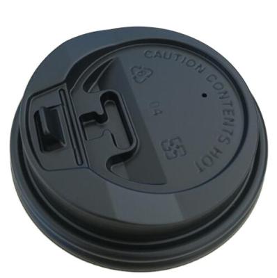 Cina OEM 73mm 75mm 80mm 85mm Single Wall Pla PS PP Disposable Plastic 90mm Lid For Coffee Cup in vendita