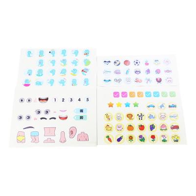 China Education Waterproof Cartoon Kids Sticker Adhesive Printing for sale