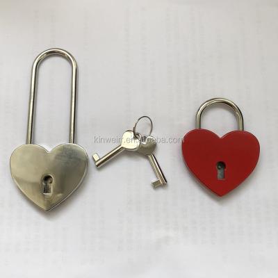 China 100mm Solid Love Lock Wish Lock Double Heart Padlock Eternal Love For Wedding Lovers for sale