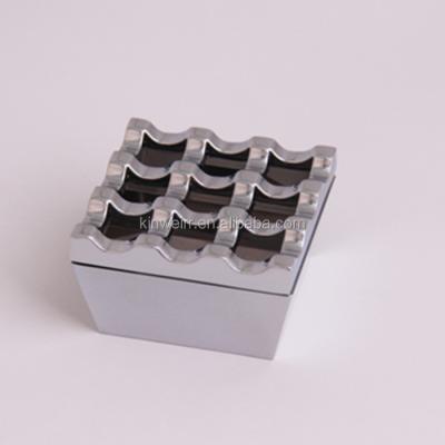 China Metal 9 holes zinc alloy ashtray with high quality good price from wholesale for sale