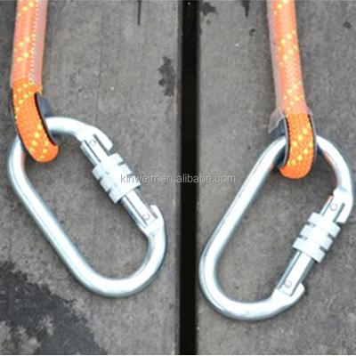 China Heavy industry high quality heavy duty carabiner for mountaineering for sale