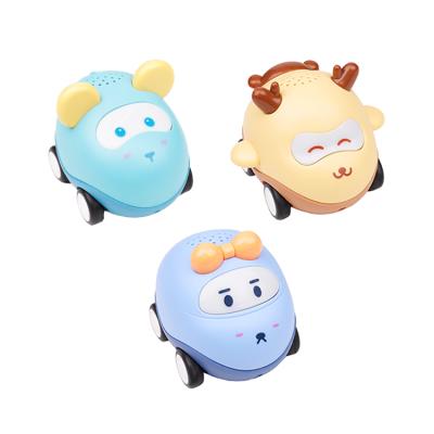 China Children's Gift Car Children's Gift Friction Forward and Backward Friction Two-way Cute Car Cartoons Children's Toys Animal Toy Vehicles for sale