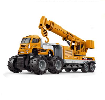 China Eco-friendly 2022 Safety Alloy Material Container Engineering Truck Series Diecast Toy Construction Vehicles for sale