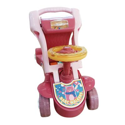 China Learn Walking/Driving Baby Car Kids Ride On Car Push Cart Toddler Toy Big Cars For Kids 2 in 1 Baby Walker for sale