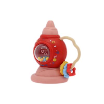 China Children Play 2021 New Rattle Infant Toys Soft Musical Rattle Bell Baby Pacifier Shape Rattle Toys for sale