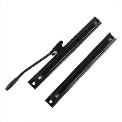 China Simple Color Minus Pattern Professional Metal Sliding Rail Seat Slider For Different Car Seats for sale