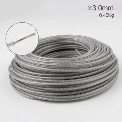 China 2-Stroke Trimmer Line Gray 3mm Nylon Grass Trimmer Line For Brush Cutter Fits Most Standard Trimmer Heads for sale