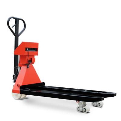 China Carbon Steel/304 Stainless Steel Electronic Hand Pallet Truck Scale for sale