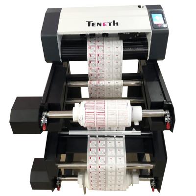 China Retail Teneth Roll To Roll Digital Paper Label Die Cutter Slitter for sale