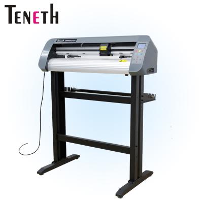 China 740mm Vinyl Sticker Cutter Cut Plotter with Infrared Laser Location Cutting Cutter and USB Port for sale