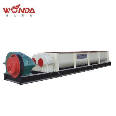 China 4000 Mm High Capacity Automatic Clay Soil Double Shaft Kneader Clay Brick Production Line for sale