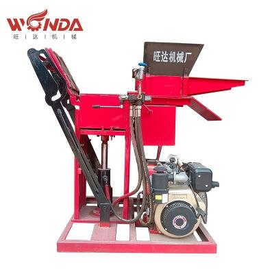 China Building Material Shops Compressed Soil Block Making Machine Price In Kenya Eco Brick Equipment For Small Business for sale