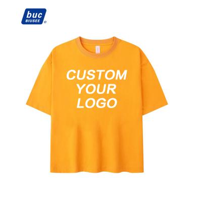 China Viable Screen Printing Short Sleeves 100% Premium Custom Wholesale Custom Women's Cotton Short T-Shirt for sale