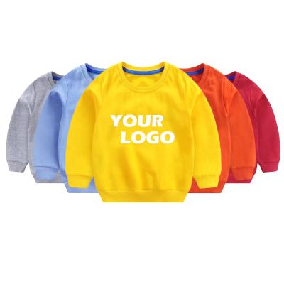 China Custom Made Winter Rainbow Crewneck Anti-Shrink Warm Sweatshirt Cotton Kids Sweatshirts And Hoodies For Kids for sale