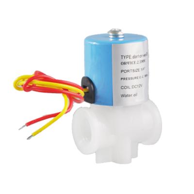 China Home Kitchen Food Grade PP Water Purifier RO Drinking Water Solenoid Valve for sale